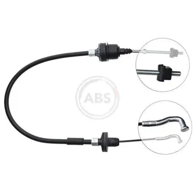 Oferta Limitada Cable de accionamiento, accionamiento del embrague A.B.S. K23050
